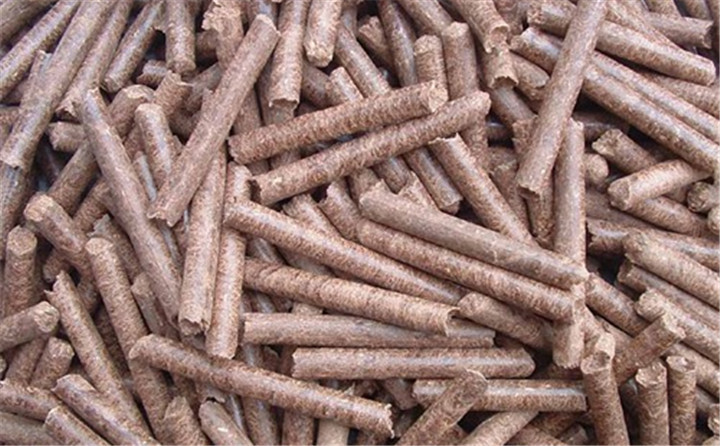 玉米秸稈顆粒機(jī)顆粒圖