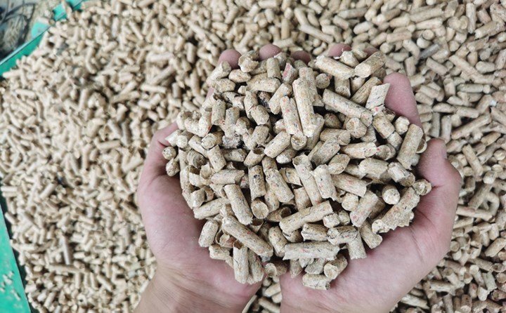 “污染物”蝶變“新商品”玉米秸稈顆粒機生物質(zhì)顆粒燃料